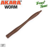 Guminukas AKARA Trout Time WORM 3, 75 mm, 458 (W3-458-FR-F10)