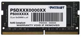 Ausinės Patriot SO-DIMM DDR4 8GB 3200MHz 512Mx8