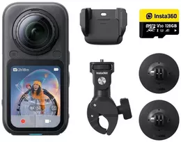 Kamera Insta360 X6 motociklo rinkinys juoda