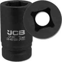 JCB JCB Gilaus smūginio reikmens antgalis 1'' 35mm 6-kampis Cr-Mo reikmeninis raktas