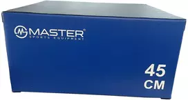 Interplastic Plyometrinė treniruočių dėžė MASTER Soft - 90 x 75 x 45 cm (8592833012227)