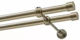 Karpol Dvigubas karnizas FI 19 MM antikvinis žalvaris 480 CM LUNA KOWALSKI
