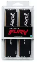 RAM KINGSTON 64GB 6000MT/s DDR5 CL30 DIMM rinkinys iš 2 FURY Beast Juodas EXPO