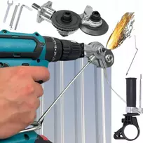 Dexter Adapteris, priedas, antgalis metalo lakštų pjovimui su gręžtuvu