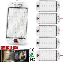 2x led lempos 12v, kemperio priekabai, su pritemdymo galimybe