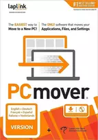 Laplink Pcmover Professional 11 – migracijos programinė įranga, skirta failams, aplankams ir programoms, 1gbps didelės spartos eterneto kabelis, automatinis, 1x naudojimas