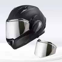 Šalmo stikliukas ff900 valiant ii, motociklo šalmo stikliukas, motociklo priekinio stiklo šalmo lęšio stikliukas, viso veido šalmo lęšio stikliukas, motociklo šalmo priedai (chrome sidabrinis)