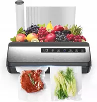 Vakuuminis maisto produktų vakuumavimo aparatas 130w maišeliai žarna rinkinys
