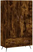 Komoda, dūminio ąžuolo spalvos, 69,5x31x115cm, apdirbta mediena