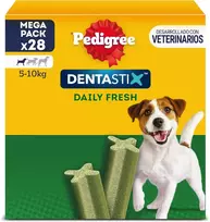 Pedigree Dentastix Fresh 112 burnos higienos užkandis (mažiems šunims 5–10 kg) 440 g 28 vnt. – 4 pakuotės po 28 (iš viso 112)