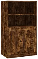 Komoda, dūminio ąžuolo, 60x35,5x103,5cm, apdirbta mediena