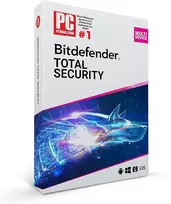 Bitdefender Total Security 3 įrenginiai | 1 metai | Android/windows/mac/ios