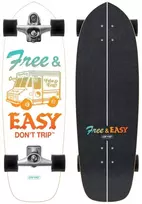 Surfskate riedlentė Carver x Free & Easy Paleta 30,75" C7 RAW