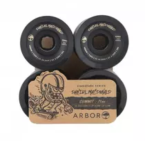 Riedlentės ratukai Arbor Summit Daniel MacDonald 71 mm 78A juodi