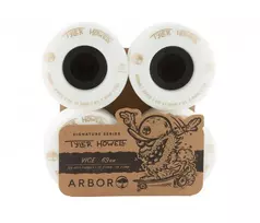 Riedlentės ratukai Arbor Vice Tyler Howell 75A 69 mm balti