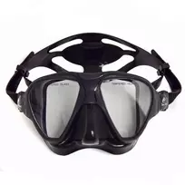 Nardymo kaukė Rob Allen Cubera Clear juoda