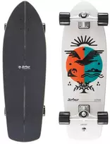 Surfskate riedlentė Arbor Surf Rocket balta 30"
