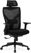 Mebel Elite Ergonominė pasukama kėdė SPIRAL, juoda