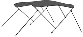 Bimini viršaus stogelis, antracito, 183x140x137cm, 3 lankai