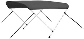 Bimini viršaus stogelis, antracito, 180x130x110cm, 2 lankai