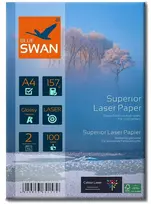 Blue Swan Fotografinis popierius lazeriniam spausdintuvui Mėlyna Swan A4 157g 100vnt.