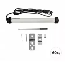 Elektrinis variklis išorinėms žaliuzėms Jarolift Sl45/30-15, 60 kg, Ø60 mm