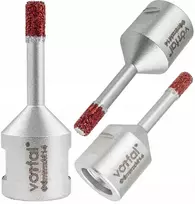 Deimantinė gręžimo karūna Vorfal 6 mm M14 gresui, glazūrai, kietoms plytelėms, sausam gręžimui