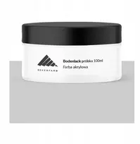 Dažai vidaus grindims ir grindų dangoms 100 ml šviesiai pilki su žalios užuomina