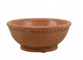 Cementinis dubuo 7x16 terakotos spalvos vazonas