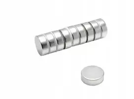 Neodimio magnetas, cilindro formos, Mw 15x5 N38, 25 vnt.