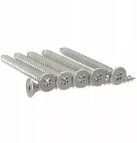 Kita 4,5x60 mm sraigtai medžiui kūginiai torx nerūdijančio plieno baldams 100 vnt.
