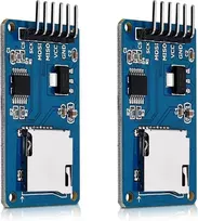 Kwmobile 2 x Micro Sd kortelių modulis, skirtas arduino ir kitiems mikrovaldikliams