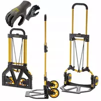 Stanley Sulankstomas transportavimo vežimėlis sandėliui 70kg + pirštinės