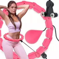Liekninamasis hula lankas su svoriu ir iškilimais