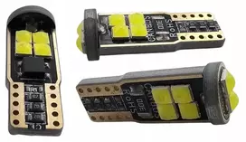 W5w T10 Led lemputė bulb led light ip65 stipri šviesa 10smd 3030 3d