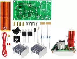 Kompiuterio kolonėlės Mini Tesla Coil Garsiakalbis "pasidaryk pats" rinkinys