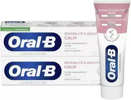 Oral-b Calm Sensitivity & Gums dantų pasta 75ml (2 pakuotėje)