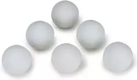Bodyline 6 balti stalo teniso kamuoliukai, stalo teniso priedai, sportas