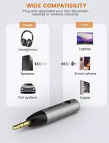 „maedhawk“ „bluetooth“ Aux adapteris automobiliui, Bt 5.0 garso imtuvas