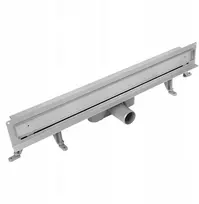 Vogi sieninis linijinis latakas 60 cm, plonas sifonas Dn50, plienas