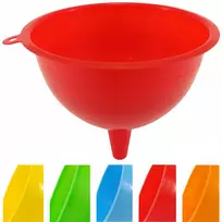 Plastikinis virtuvinis buitinis didelis tvirtas piltuvėlis 14,5 cm, spalvos pasirinkimas