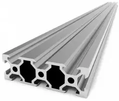 Konstrukcinis aliuminio profilis 20x60 V-slot 2060 10cm, supjaustytas pagal dydį