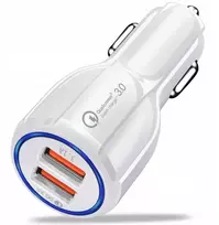 Automobilinis įkroviklis 2x Usb Quick Charge 3.0 12v/24v