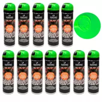 Geodeziniai dažai žymėjimui spray Soppec Track Žalias Fluo 12 vnt.