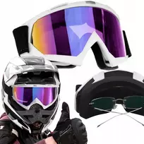 Motociklininko akiniai skirti motocross enduro quad atv šalmui snieglentei slidėms
