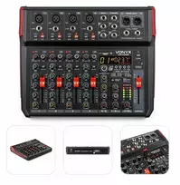 8 kanalų muzikos mikšeris Vonyx Vm-kg08 Rec Bt/dsp/usb