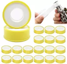 Vegena ptfe sandarinimo juosta, 20 ritinių, tefloninė juosta, sriegių sandarinimo juosta, ptfe sriegių sandarinimo juosta, tefloninė juosta (12 mm x 0,1 mm x 12 m)