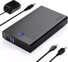 Išorinis 3.5" Sata Hdd/ssd dėklas Usb 3.0, iki 20tb
