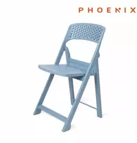 Sulankstoma plastikinė kėdė Phoenix Flap 46x44x76cm mėlyna