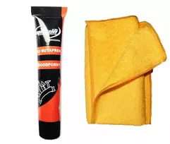 Universalūs klijai Butapren oda guma 60 ml + mikropluošto šluostė